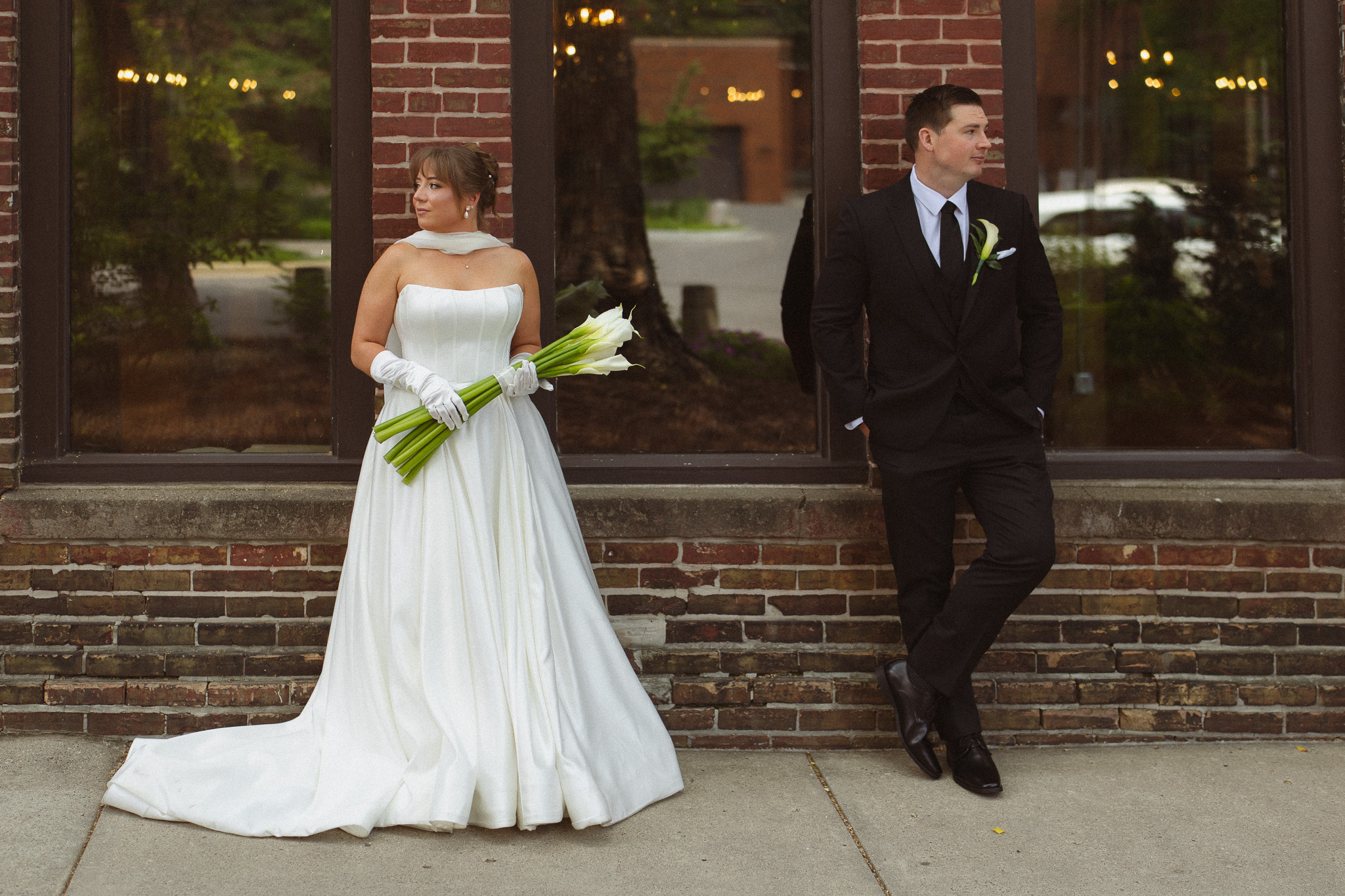 Bride and Groom portraits at The View Minneapolis Event Center