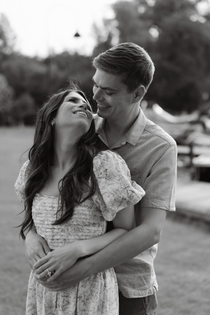 Stunning engaged couple portraits during their wayzata engagement session