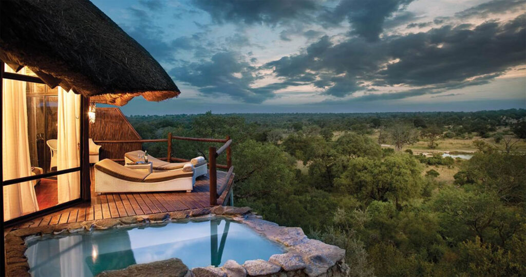 Beautiful sabi sands lodge, honeymoon suite