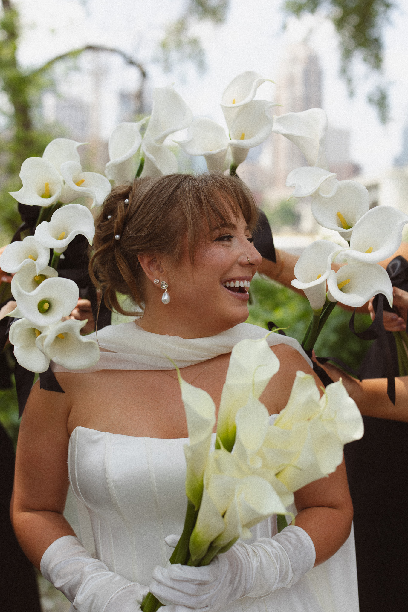 Bridal portrait at The Hutton House in The West Metro area